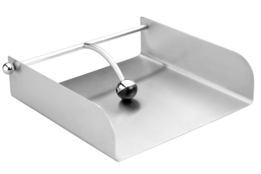 PORTA GUARDANAPOS 18X19XCM INOX